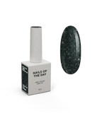 NAILSOFTHENIGHT Green Mexican gel polish — esmalte semipermanente reflectante verde oscuro, 10 ml
