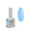 NAILSOFTHEDAY Gel Polish Jeans — esmalte semipermanente azul vaquero con cobertura completa en una sola capa. 10 ml.