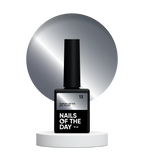 NAILSOFTHEDAY Korean cat eye 13 – gel efecto ojo de gato en tono gris oscuro, 10 ml