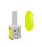 NAILSOFTHEDAY Let's Special Lemon: un esmalte semipermanente especial de limón neón que se superpone en una capa, 10 ml