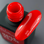 NAILSOFTHEDAY Let's Special Samantha — esmalte semipermanente de uñas  rojo que cubre una capa, 10 ml