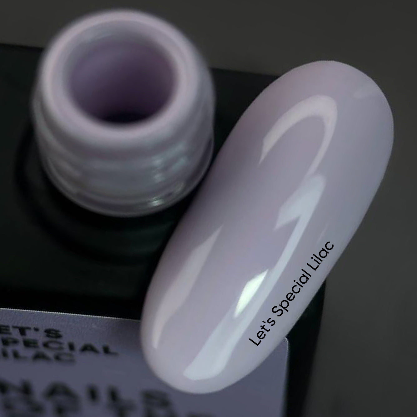 NAILSOFTHEDAY Let's Special Lilac — Esmalte semipermanente de uñas  especial lila superpuesto en una capa, 10 ml