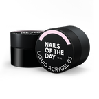 NAILSOFTHEDAY Liquid Acrygel 03 — Acrygel líquido rosa claro de nueva fórmula para uñas, 15 ml