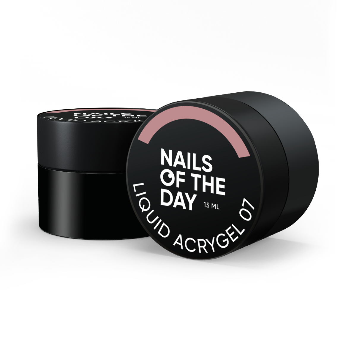 NAILSOFTHEDAY Liquid Acrygel 07 — Acrygel líquido nude de nueva fórmula para uñas, 15 ml