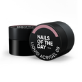 NAILSOFTHEDAY Liquid Acrygel 08 — Acrygel líquido nude polvoriento de nueva fórmula para uñas, 15 ml