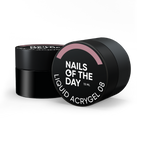 NAILSOFTHEDAY Liquid Acrygel 08 — Acrygel líquido nude polvoriento de nueva fórmula para uñas, 15 ml