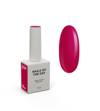 NAILSOFTHEDAY Let's especial Margaret - esmalte semipermanente de uñas  magenta oscuro que cubre una capa, 10 ml