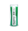 NAILSOFTHEDAY Microcepillos verdes, 100 unidades