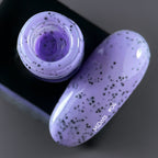 NAILSOFTHEDAY MiDots gel polish 04 - esmalte semipermanente  violeta claro con puntos negros, 10 ml