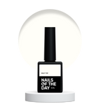 NAILSOFTHEDAY Milky top – top suave lechosa sin capa pegajosa para uñas, 10 ml