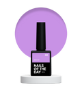 NAILSOFTHEDAY Neon top 02 – top morado lechoso sin capa pegajosa para uñas, 10 ml