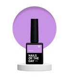 NAILSOFTHEDAY Neon top 02 – top morado lechoso sin capa pegajosa para uñas, 10 ml