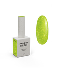 NAILSOFTHEDAY Paradise 06 — esmalte semipermanente amarillo neón que cubre la uña con una sola capa, 10 ml