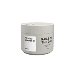 NAILSOFTHEDAY Polygel shimmer 01 — Polygel  de grano fino color blanco con brillo , 30 g