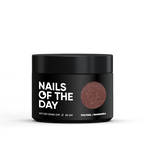 NAILSOFTHEDAY Polygel shimmer 06: poligel de grano fino color nude con brillo , 30 g