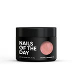 NAILSOFTHEDAY Polygel Shimmer 08 — Polígel rosa nude con shimmer plateado fino y intenso, 30 g