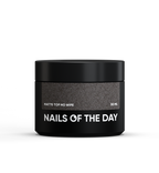 NAILSOFTHEDAY Matte top no wipe – top mate sin capa pegajosa, con filtros UV, 10 ml
