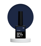 NAILSOFTHEDAY Color base 08 – base de color para uñas (azul intenso), 10 ml