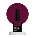 NAILSOFTHEDAY Malbec base 02 – base imitacion cristal de rojo burdeos, 10 ml