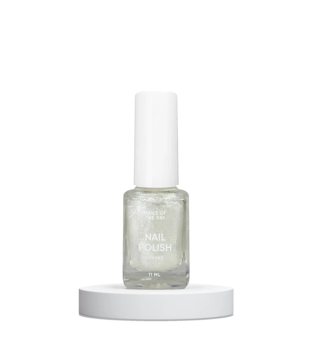 Nailsoftheday Nail Polish Sparks — esmalte de uñas con brillo, 11 ml.