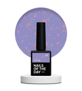 NAILSOFTHEDAY Potal base 07 - base violeta con decoracion de cobre, 10 ml
