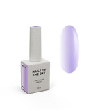 NAILSOFTHEDAY Shell Top 01 Nueva Fórmula — top perlado con efecto de frotado violeta, sin capa pegajosa, 10 ml