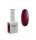 NAILSOFTHEDAY Gel Polish Shiraz 370 – esmalte semipermanente burdeos violáceo apagado, con cobertura en una sola capa, 10 ml