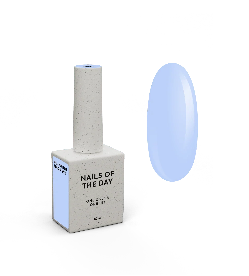 NAILSOFTHEDAY Let’s special Simon — esmalte semipermanente lila-azul, 10 ml