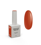 NAILSOFTHEDAY Gel Polish Terracotta — esmalte semipermanente en tono terracota (ladrillo) con cobertura completa en una sola capa. 10 ml.