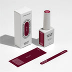 NAILSOFTHEDAY Color of the Month Octubre 2026 Terroir — gel polish efecto vitral en tono vino profundo, 10 ml