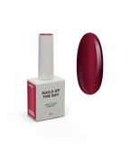 NAILSOFTHEDAY Color of the Month Octubre 2026 Terroir — gel polish efecto vitral en tono vino profundo, 10 ml