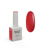 NAILSOFTHEDAY Gel Polish Vitrage 02 — esmalte en gel efecto vitral rojo intenso, 10 ml