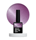 NAILSOFTHEDAY Vitrage cat eye 01 — esmalte semipermanente rosa teñido con ojo de gato, 10 ml