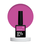 NAILSOFTHEDAY Vitrage gel polish 01 — esmalte de uñas en gel rosa teñido, 10 ml