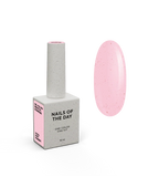 NAILSOFTHEDAY Let’s Special Whistledown — esmalte semipermanente rosa con brillo dorado, 10 ml