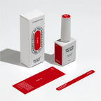 NAILSOFTHEDAY Color of the Mes Marzo 2026 Wild — rojo indomable con cobertura en una sola capa, 10 ml
