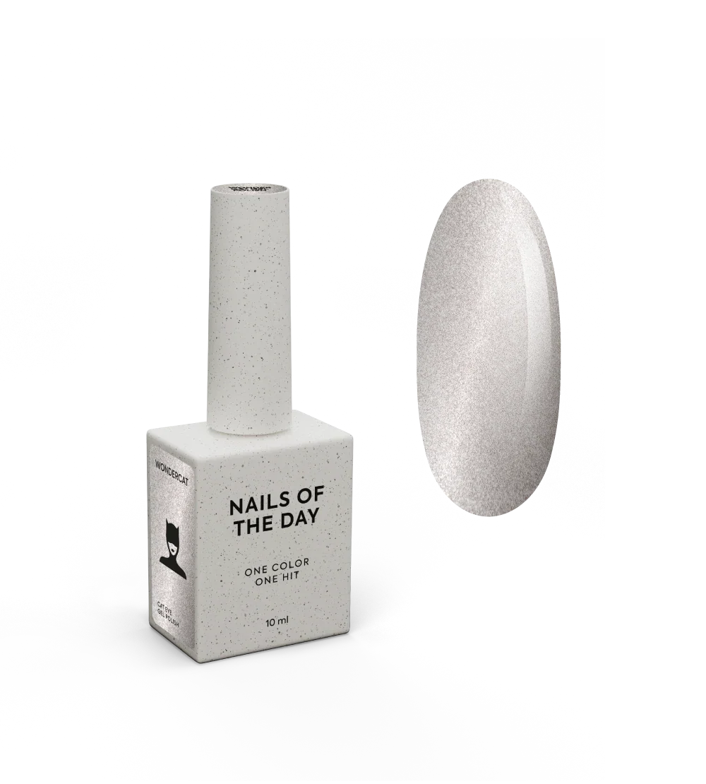 NAILSOFTHEDAY Wondercat es un supe gato coreano para uñas con una nueva fórmula, 10 ml