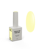 NAILSOFTHEDAY Let’s Special Yellow Butter — esmalte semipermanente amarillo pastel para uñas, que cubre en una sola capa, 10 ml.