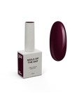 NAILSOFTHEDAY Gel Polish Zinfandel — esmalte semipermanente burdeos oscuro, cobertura en una sola capa, 10 ml