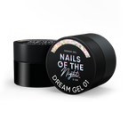 NAILSOFTHENIGHT Dream gel 01 — gel de diseño con increíbles hexágonos de diferentes tamaños y purpurina para uñas, 5 g