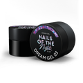 NAILSOFTHENIGHT Dream gel 03 — gel de diseño con increíbles hexágonos de diferentes tamaños y purpurina para uñas, 5 g