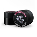 NAILSOFTHENIGHT Platinum gel - esmalte en gel 04: esmalte en gel rosa con una capa metálica densa para uñas, 12 ml