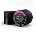 NAILSOFTHENIGHT Sparkle builder gel 04 — gel de construcción reflectante rosa, 15 ml