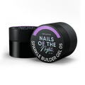 NAILSOFTHENIGHT Sparkle builder gel 05 — gel de construcción reflectante violeta, 15 ml