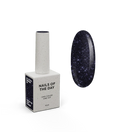 NAILSOFTHENIGHT Obsidian Gel Polish — un esmalte de color grafito-púrpura reflectante, 10 ml.