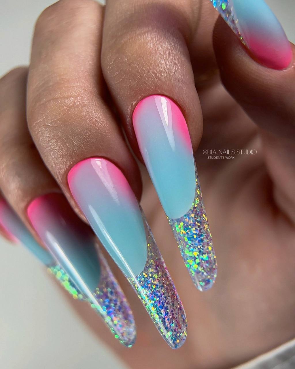NAILSOFTHEDAY Premium gel 11 - gel de construcción de color azul, 15 ml