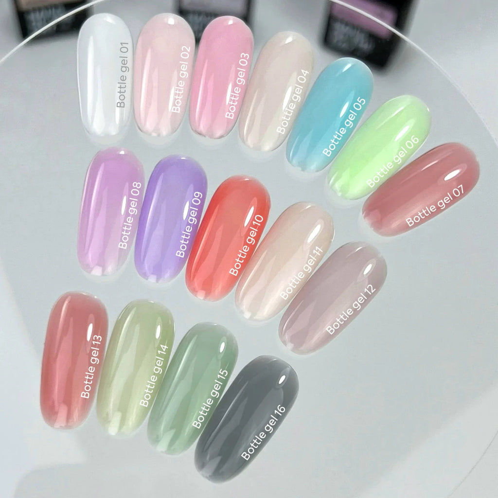 NAILSOFTHEDAY Bottle gel 04 – gel ultrafuerte (beige leche), 10 ml