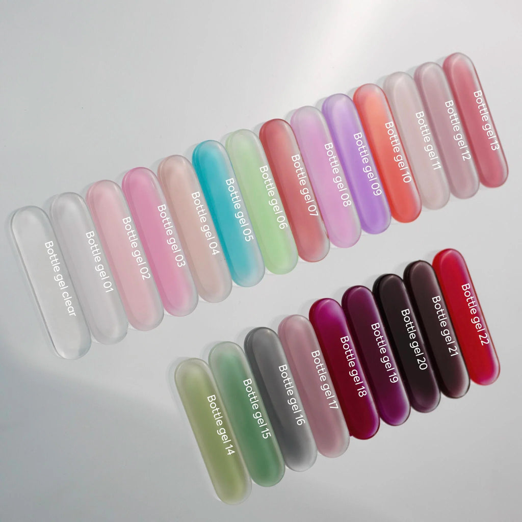 NAILSOFTHEDAY Bottle gel 01 – gel blanco ultrafuerte, 10 ml