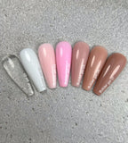 NAILSOFTHEDAY Builder Gel 06 — gel marrón claro para extensiones de uñas, 15 ml