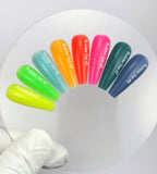 NAILSOFTHEDAY Builder Gel 43 — gel azul claro para extensiones de uñas, 15 ml